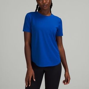 lululemon high neck running and training t-shirt nwt